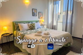 Beaches 1 min away - Free WiFi - Smart TV - AC Albisola Superiore